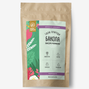 Бакопа PapaNature Bacopa monnieri порошок 60г Бакопа PapaNature Bacopa monnieri порошок 60г