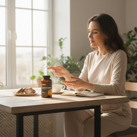 Шиїтаке 90 капсул екстракт Fungipapa Lentinula edodes-1