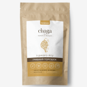 Чага грибной порошок Fungipapa Inonotus obliquus 60г Чага грибной порошок Fungipapa Inonotus obliquus 60г