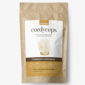 Кордицепс, грибной порошок, Cordyceps militaris, Fungipapa, 60г Кордицепс, грибной порошок, Cordyceps militaris, Fungipapa, 60г