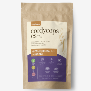 Кордицепс синенсис, ферментированный мицелий, Cordyceps sinensis, Fungipapa, 60г Кордицепс синенсис, ферментированный мицелий, Cordyceps sinensis, Fungipapa, 60г