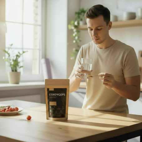 Кордицепс военный экстракт Fungipapa Cordyceps militaris 60г-3