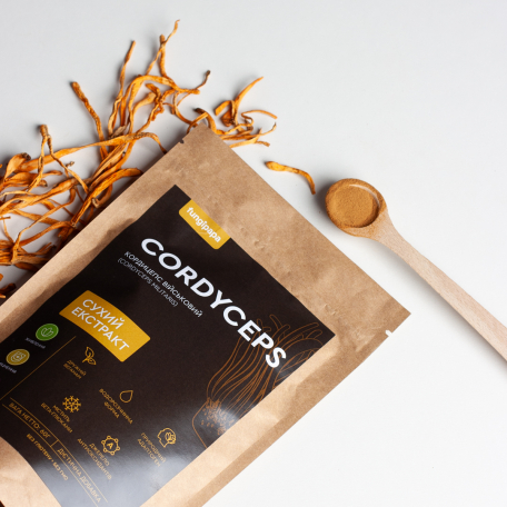 Кордицепс военный экстракт Fungipapa Cordyceps militaris 60г-1