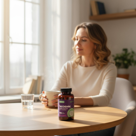 Ежовик гребенчатый мицелий 90 капсул Hericium erinaceus Fungipapa-1