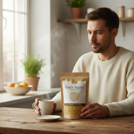 Їжовик гребінчастий, грибний порошок, Fungipapa, 60г-4