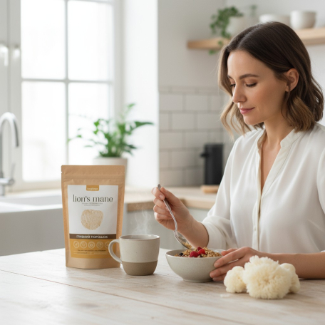 Їжовик гребінчастий, грибний порошок, Fungipapa, 60г-2