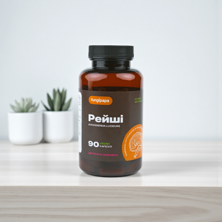 Рейши экстракт 90 капсул Fungipapa,-5