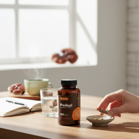 Рейши экстракт 90 капсул Fungipapa,-3