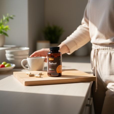 Рейши экстракт 90 капсул Fungipapa,-1