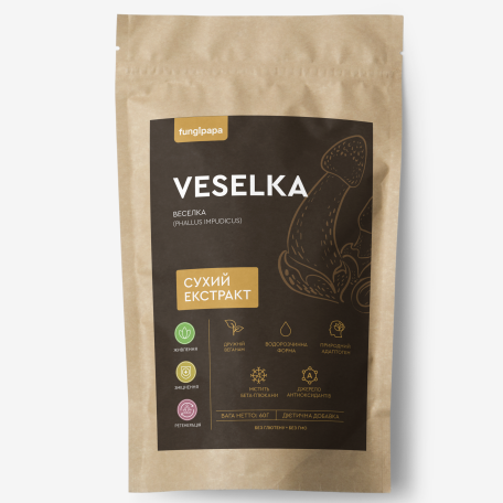 Веселка экстракт Fungipapa Phallus impudicus 60г