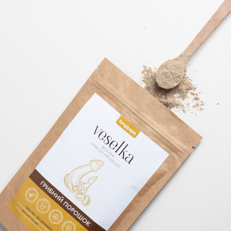 Веселка Phallus impudicus Fungipapa грибной порошок 60г-1