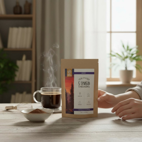 Напиток 5 грибов PapaNature 60г-1