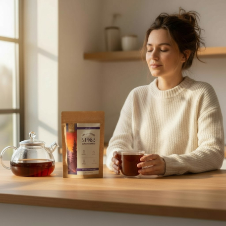 Напиток 5 грибов PapaNature 60г-5