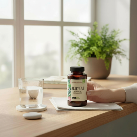 Астрагал экстракт 90 капсул (Astragalus membranaceus) PapaNature-1