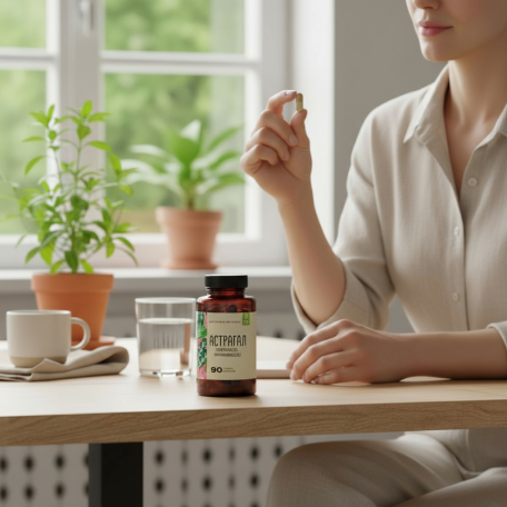 Астрагал экстракт 90 капсул (Astragalus membranaceus) PapaNature-3