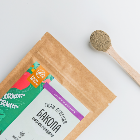Бакопа PapaNature Bacopa monnieri порошок 60г-1