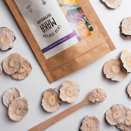 Мака перуанская PapaNature Lepidium meyenii порошок корня 60г-1