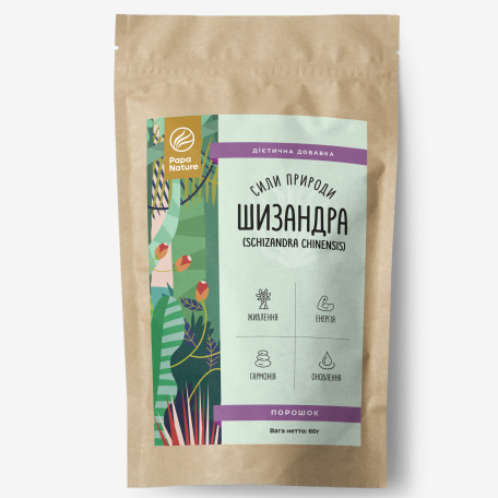 Шизандра порошок PapaNature Schizandra chinensis 60г