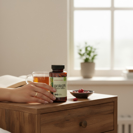 Шизандра екстракт 90 капсул PapaNature Schizandra chinensis-1